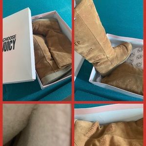 Barely worn Juicy boots 👢